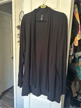 Active Life Black Cardigan